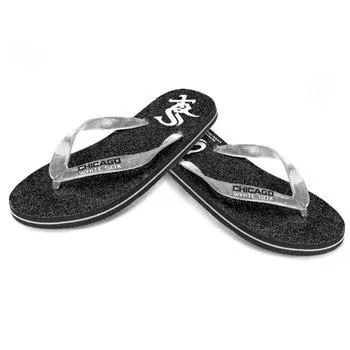 MLB 2014 Womens Glitter Flip Flops Chicago White Sox