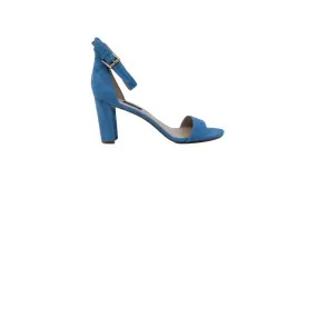Nora Blue Suede Nine West Sandals